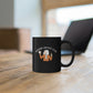 Oxford Coffee Club, Isaac Newton, Science Enlightenment, 11oz Black Mug