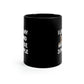 I Like My German Shepherd And Maybe 3 People 11oz Black Mug