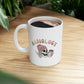 Radiology, Radiologist, Tech Colorful Cute Skeleton Coffee Ceramic Mug 11oz