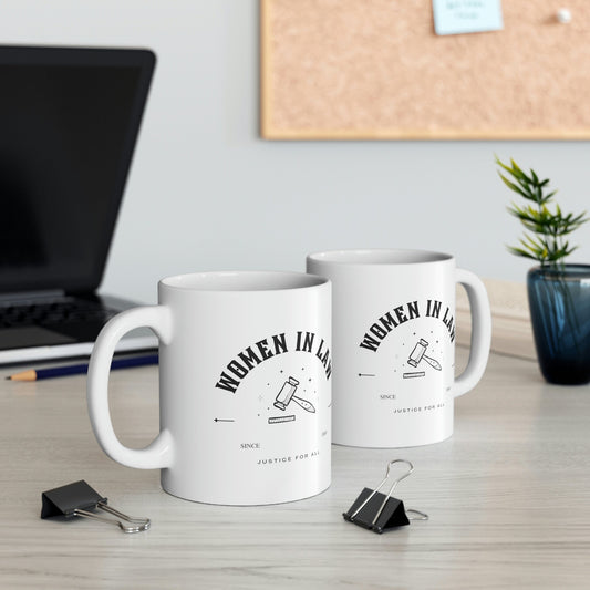 Women In Law, Female Lawyer Ceramic Mug 11oz