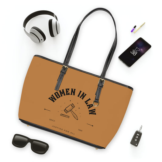 Women In Law PU Leather Shoulder Bag