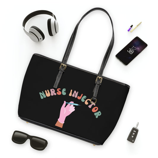 Nurse Injector, Aesthetic Nurse, Dermatology, Skincare PU Leather Shoulder Bag
