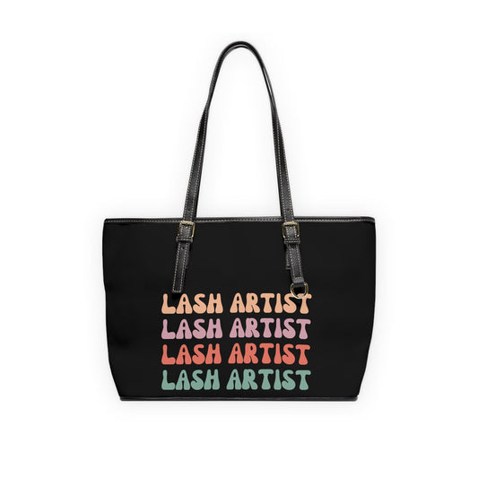 Lash Artist PU Leather Shoulder Bag