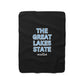 The Great Lakes State, Unsalted, Michigan, Michigander Sherpa Fleece Blanket