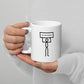 Be A Nice Human Sign Mug