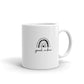 Good Vibes Dainty Rainbow Mug