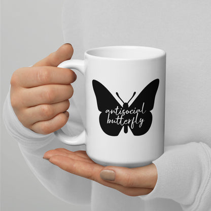 Antisocial Butterfly Mug