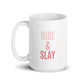 Rise & Slay Pink Ombre Mug