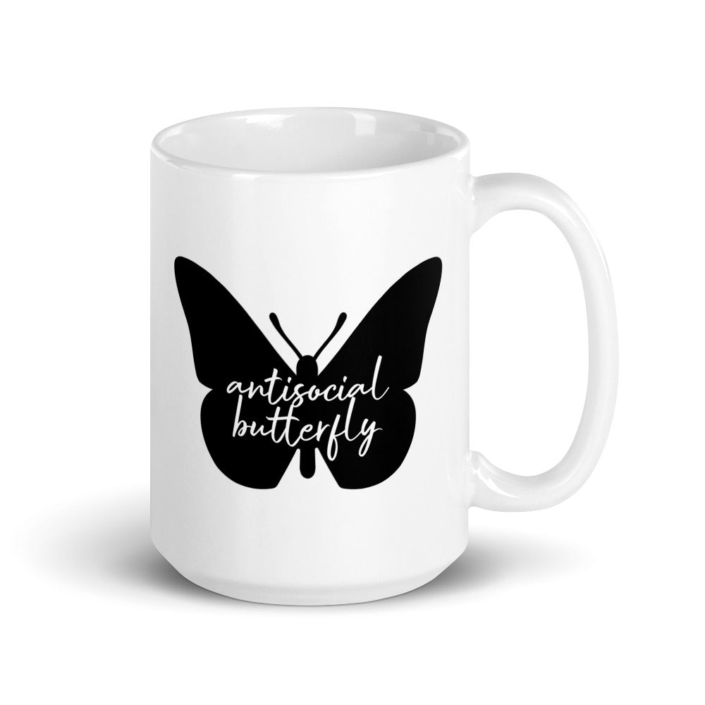 Antisocial Butterfly Mug